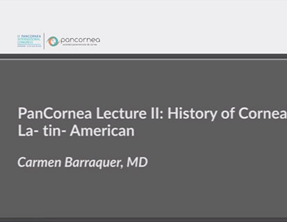 II PANCORNEA INTERNATIONAL CONGRESS, CARTAGENA JULY 25, 2018
