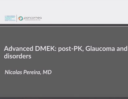 II PANCORNEA INTERNATIONAL CONGRESS, CARTAGENA JULY 25, 2018